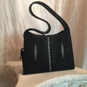 Shagreen - Exotic Stingray Designer Handbag with